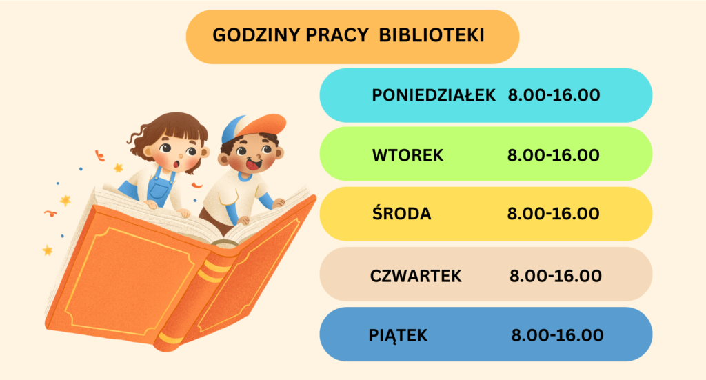 godziny pracy biblioteki